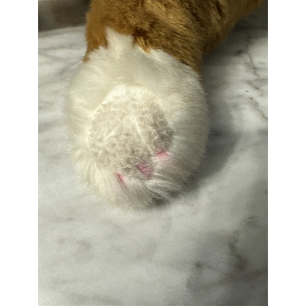 Calico Cat Realistic Kitten GREEN EYES Bearington Plush CALLIE Soft Kitty 14" - Picture 11 of 16